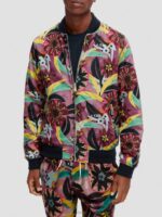 άνδρες εμπριμέ αναστρέψιμο bomber jacket combo α 0J8D562 είδη ένδυσης Scotch & Soda