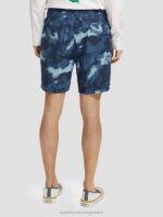 άνδρες εμπριμέ tie-dye σορτς μαγιό μεσαίου μήκους ναυτική βαφή γραβάτας 0J8D689 είδη ένδυσης Scotch & Soda - Image 3