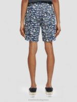 άνδρες μακρυά εμπριμέ κολύμπι κοντά blue wave surf aop 0J8D678 είδη ένδυσης Scotch & Soda - Image 3