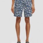 άνδρες μακρυά εμπριμέ κολύμπι κοντά blue wave surf aop 0J8D678 είδη ένδυσης Scotch & Soda