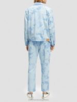 άνδρες Μπουφάν φορτηγατζή τζιν με tie-dye combo α 0J8D576 είδη ένδυσης Scotch & Soda - Image 3
