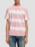 άνδρες οργανική γραβάτα t-shirt με χαλαρή εφαρμογή τριαντάφυλλο 0J8D390 είδη ένδυσης Scotch & Soda