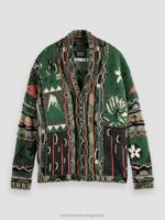 άνδρες πλεκτή ζακέτα combo α 0J8D631 είδη ένδυσης Scotch & Soda - Image 5