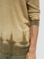 άνδρες πουλόβερ με ντεγκραντέ tie-dye μαλλί combo γ 0J8D643 είδη ένδυσης Scotch & Soda - Image 4