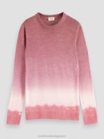 άνδρες πουλόβερ με ντεγκραντέ tie-dye μαλλί combo β 0J8D642 είδη ένδυσης Scotch & Soda - Image 5