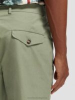 άνδρες το blake poplin chino στρατός 0J8D502 είδη ένδυσης Scotch & Soda - Image 4