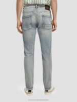 άνδρες το κανονικό slim fit τζιν ralston πρώτο βουητό 0J8D587 είδη ένδυσης Scotch & Soda - Image 3