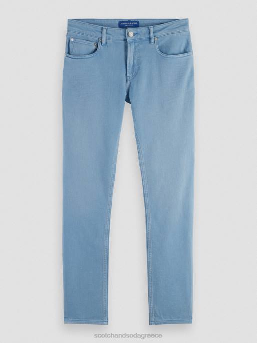 άνδρες το skim super slim fit βαμμένο με τζιν μπλε 0J8D581 είδη ένδυσης Scotch & Soda - Image 5