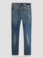 άνδρες το skim super-slim fit τζιν ημισέληνος 0J8D584 είδη ένδυσης Scotch & Soda - Image 6