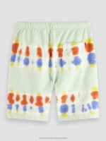 άνδρες χαλαρή εφαρμογή tie-dye sweat σορτς βαφή μέντας 0J8D613 είδη ένδυσης Scotch & Soda - Image 6