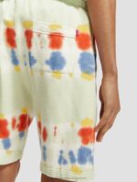 άνδρες χαλαρή εφαρμογή tie-dye sweat σορτς βαφή μέντας 0J8D613 είδη ένδυσης Scotch & Soda - Image 8