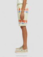 άνδρες χαλαρή εφαρμογή tie-dye sweat σορτς βαφή μέντας 0J8D613 είδη ένδυσης Scotch & Soda - Image 9