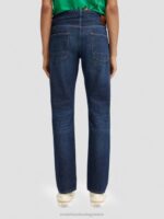 άνδρες ralston κανονικό slim fit τζιν σταγόνα βροχής σκοτεινό 0J8D579 είδη ένδυσης Scotch & Soda - Image 3