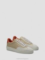 άνδρες sneaker από δέρμα plakka & suede άμμος πολυ 0J8D697 είδη υπόδησης Scotch & Soda - Image 2