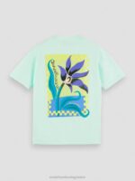 άνδρες T-shirt από οργανικό βαμβάκι με χαλαρή εφαρμογή Όρμος 0J8D416 είδη ένδυσης Scotch & Soda - Image 6