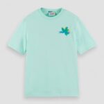 άνδρες T-shirt από οργανικό βαμβάκι Όρμος 0J8D349 είδη ένδυσης Scotch & Soda
