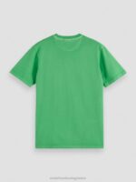 άνδρες T-shirt βαμμένο με κανονική εφαρμογή αμαζόνα 0J8D428 είδη ένδυσης Scotch & Soda - Image 2