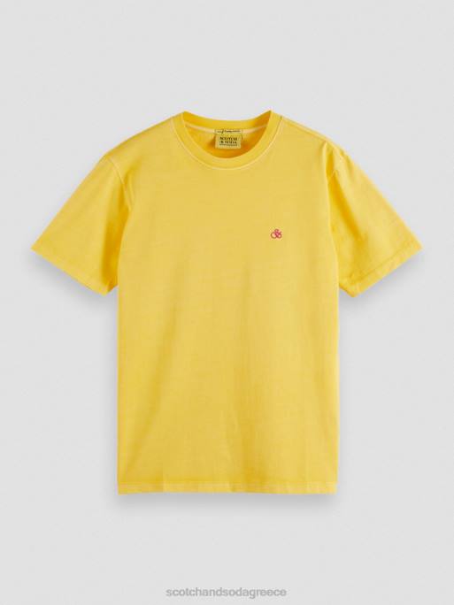 ceaccebdceb4cf81ceb5cf82_t_shirt_ceb2ceb1cebccebcceadcebdcebf_cebcceb5_cebaceb1cebdcebfcebdceb9cebaceae_ceb5cf86ceb1cf81cebc.jpg άνδρες T-shirt βαμμένο με κανονική εφαρμογή λιακάδα 0J8D431 είδη ένδυσης Scotch & Soda - Image 1