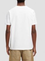 άνδρες T-shirt με κανονική εφαρμογή, βαμμένα με έργα τέχνης άσπρο 0J8D355 είδη ένδυσης Scotch & Soda - Image 3