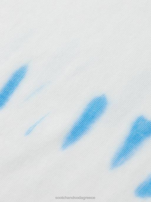 άνδρες T-shirt με οργανική tie-dye artwork combo β 0J8D404 είδη ένδυσης Scotch & Soda - Image 7