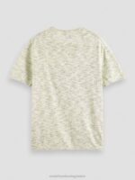 άνδρες T-shirt με τσέπες με έργα τέχνης συνένωση στρατού 0J8D415 είδη ένδυσης Scotch & Soda - Image 6