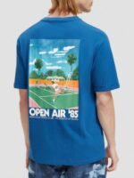 άνδρες t-shirt με χαλαρή εφαρμογή μπλε της ριβιέρας 0J8D421 είδη ένδυσης Scotch & Soda - Image 3