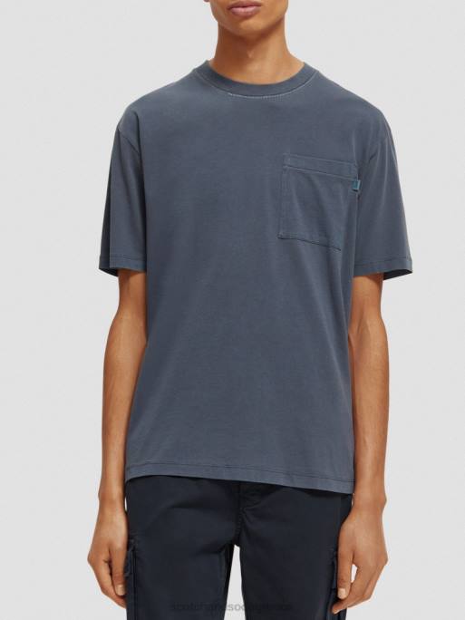 ceaccebdceb4cf81ceb5cf82_t_shirt_cebcceb5_cf87ceb1cebbceb1cf81ceae_ceb5cf86ceb1cf81cebccebfceb3ceae_cf80cebfcebbceb5cebcceb9.jpg άνδρες t-shirt με χαλαρή εφαρμογή ΠΟΛΕΜΙΚΟ ΝΑΥΤΙΚΟ 0J8D424 είδη ένδυσης Scotch & Soda - Image 1