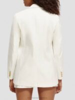 γυναίκες μονόπλευρο blazer υπόλευκο 0J8D181 είδη ένδυσης Scotch & Soda - Image 3