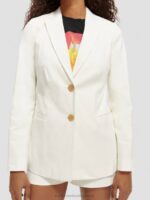 γυναίκες μονόπλευρο blazer υπόλευκο 0J8D181 είδη ένδυσης Scotch & Soda - Image 8
