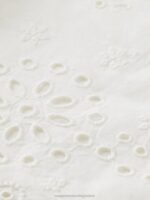 γυναίκες σορτς από οργανικό βαμβάκι broderie anglaise λευκή βανίλια 0J8D242 είδη ένδυσης Scotch & Soda - Image 7