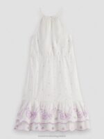 παιδιά μίντι φόρεμα broderie anglaise υπόλευκο 0J8D733 είδη ένδυσης Scotch & Soda - Image 6