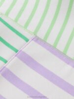 παιδιά φούτερ με μικτή ρίγα με μισό φερμουάρ ριγέ 0J8D753 είδη ένδυσης Scotch & Soda - Image 3